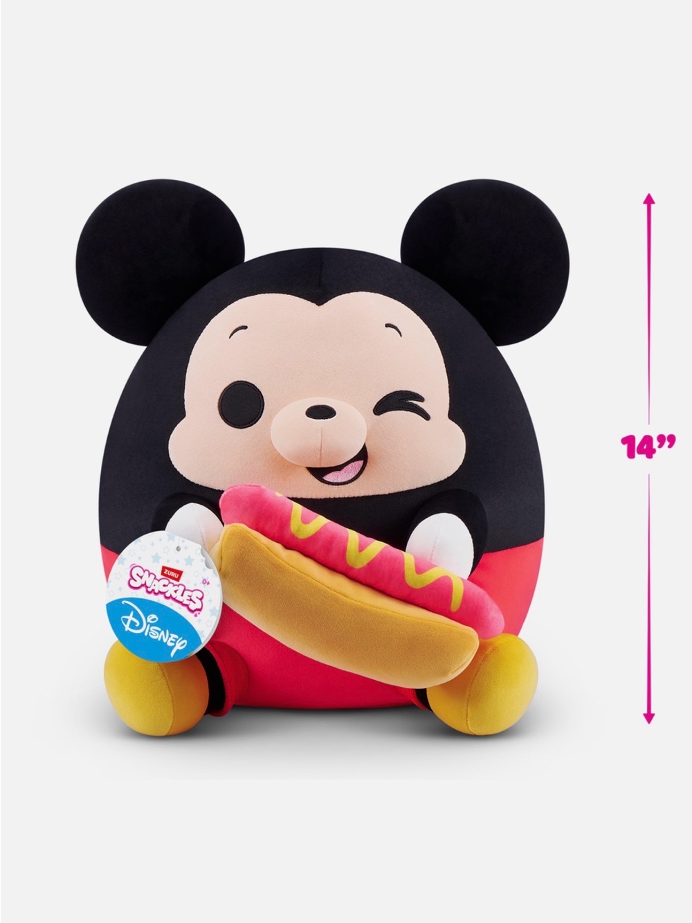 Disney Mickey/Minnie Huge Soft Plush - Pick 1